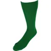 Trafalgar Jasper Mercerized Cotton Ribbed Mid-calf Solid Color Socks In Green