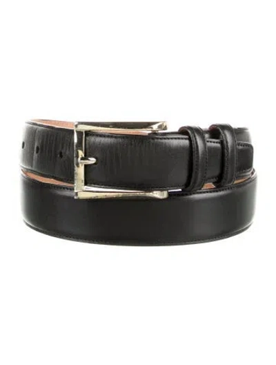 Pre-owned Trafalgar Leather Belt In Brown