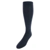 Trafalgar Maxwell Over The Calf Cashmere Blend Socks In Charcoal