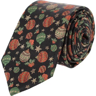 Trafalgar Melchior Christmas Ornament Novelty Holiday Necktie In Multi
