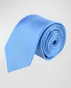 Trafalgar Sutton Sold Silk Tie In Blue