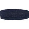 Trafalgar Mystere Metallic Star Light Cummerbund In Navy