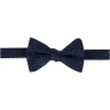 TRAFALGAR TRAFALGAR MYSTERE METALLIC STAR LIGHT SILK BOW TIE