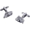 Trafalgar Off To The Races Horse Head Novelty Cufflinks In Silver