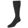 Trafalgar Santana Solid Colored Mid-calf Merino Wool Socks In Gray