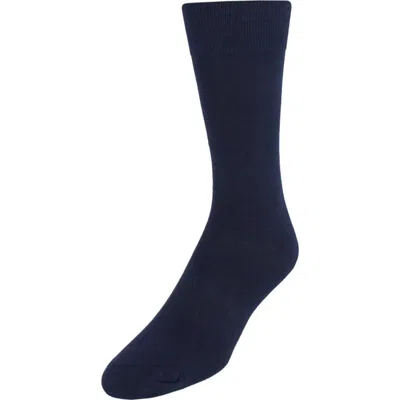 Trafalgar Sasha Solid Colored Mid-calf Pima Cotton Socks