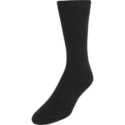 Trafalgar Sasha Solid Colored Mid-calf Pima Cotton Socks