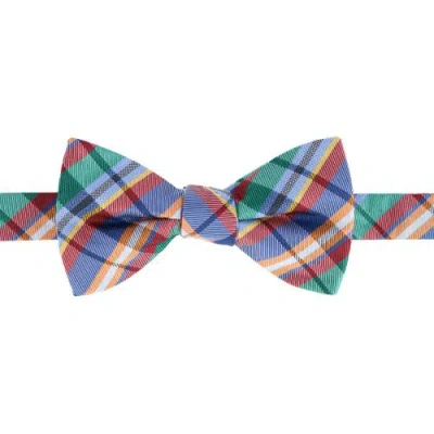 Trafalgar Sherwood Plaid Silk Bow Tie