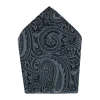 Trafalgar Sobee Collection Pocket Square In Black