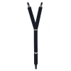 Trafalgar Sutton Elastic Shirt Garters In Black