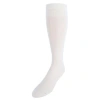 Trafalgar Sutton Fine Merino Wool Solid Color Ribbed Socks In Ivory