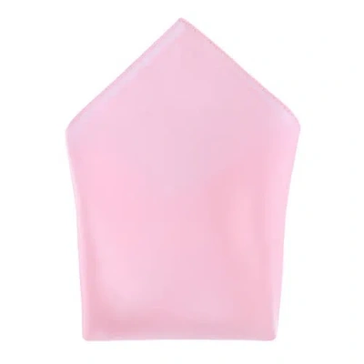 Trafalgar Men's Silk Pocket Square In Pink