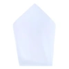 Trafalgar Men's Silk Pocket Square In White