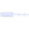 Trafalgar Sutton Solid Color Silk Cummerbund & Bow Tie Bundle In White