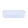 Trafalgar Sutton Solid Color Silk Cummerbund In White