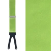 Trafalgar Sutton Solid Color Silk Formal End Suspenders In Light Green