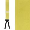Trafalgar Sutton Solid Color Silk Formal End Suspenders In Yellow