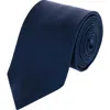 Trafalgar Men's Sutton Solid Color Silk Necktie In Navy