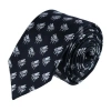 Trafalgar The Chopin Classical Piano Silk Necktie In Black