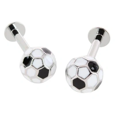 Trafalgar The Club Xi Soccer Cufflinks In Silver