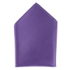 Trafalgar The Gatsby 12 Inch Solid Silk Pocket Square In Purple
