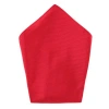 Trafalgar The Gatsby Solid 12 Inch Silk Pocket Square In Red