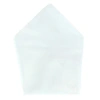 Trafalgar The Gatsby Solid 12 Inch Silk Pocket Square In White