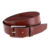 Trafalgar Wyatt 35mm Genuine Leather Casual Jean Belt In Tan
