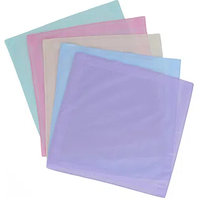 Trafalgar Zayn Brilliant Multiple Colored 16x16 Cotton Handkerchiefs