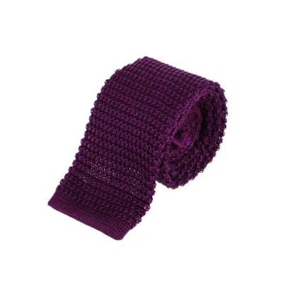 Trafalgar Zion Knit Silk Solid Colored Necktie