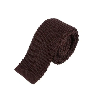 Trafalgar Zion Knit Silk Solid Colored Necktie