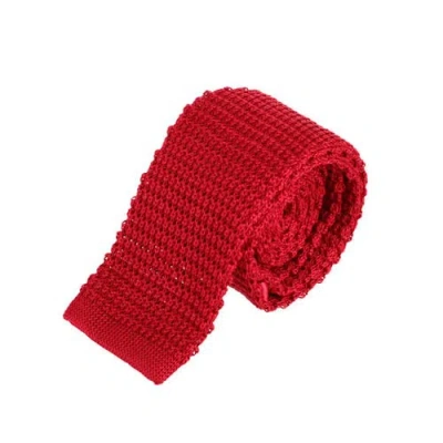 Trafalgar Zion Knit Silk Solid Colored Necktie