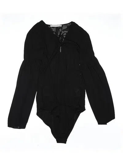 Pre-owned Trafaluc By Zara Bodysuit In Black