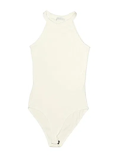 Pre-owned Trafaluc By Zara Bodysuit In Ivory