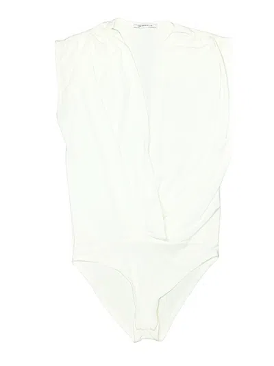 Pre-owned Trafaluc By Zara Bodysuit In Ivory