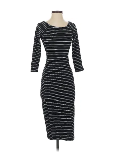 Pre-owned Trafaluc By Zara Casual Dress In Black