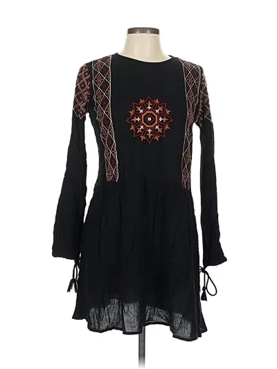 Pre-owned Trafaluc By Zara Casual Dress In Black
