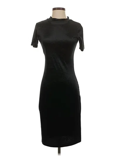 Pre-owned Trafaluc By Zara Casual Dress In Black