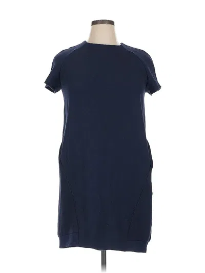 Pre-owned Trafaluc By Zara Casual Dress In Blue