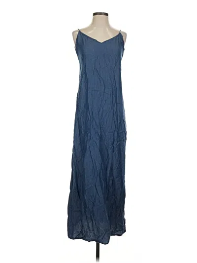 Pre-owned Trafaluc By Zara Casual Dress In Blue