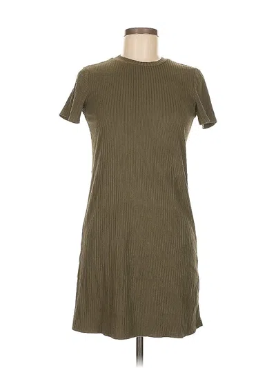 Pre-owned Trafaluc By Zara Casual Dress In Brown