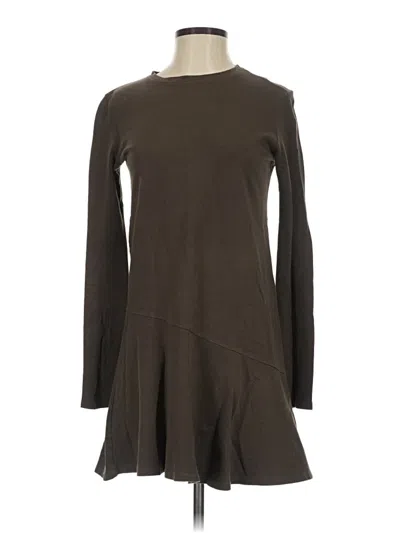 Pre-owned Trafaluc By Zara Casual Dress In Brown