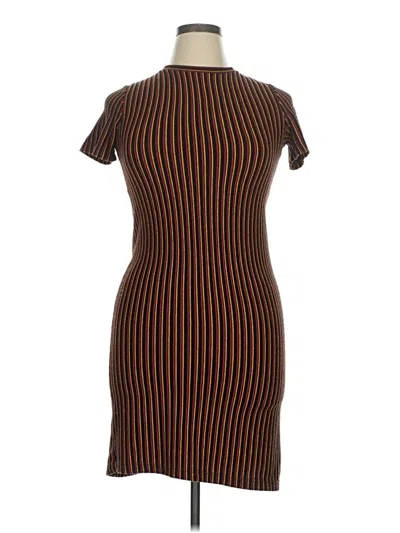 Pre-owned Trafaluc By Zara Casual Dress In Brown