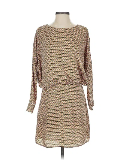 Pre-owned Trafaluc By Zara Casual Dress In Brown