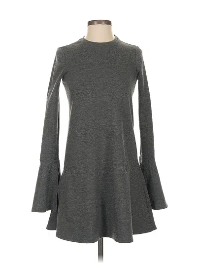 Pre-owned Trafaluc By Zara Casual Dress In Gray