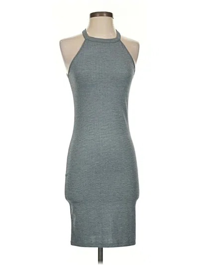 Pre-owned Trafaluc By Zara Casual Dress In Gray