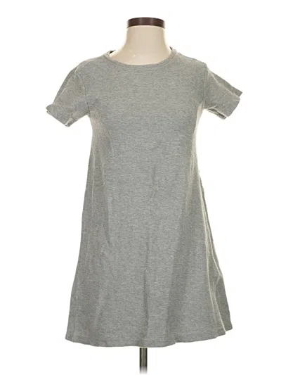 Pre-owned Trafaluc By Zara Casual Dress In Gray