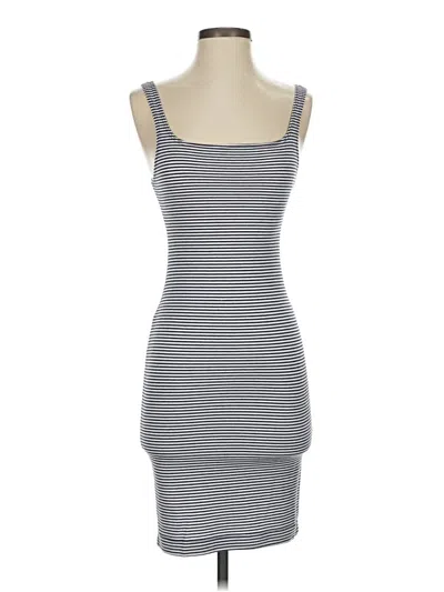 Pre-owned Trafaluc By Zara Casual Dress In Gray