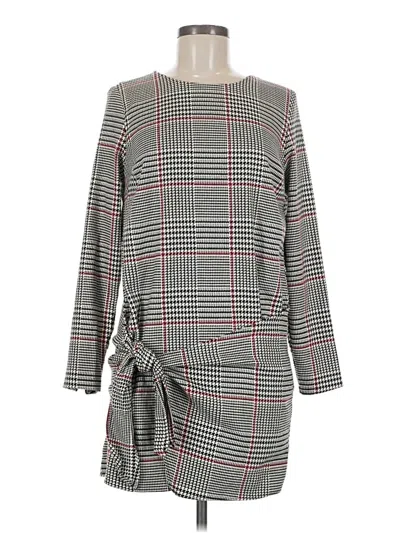 Pre-owned Trafaluc By Zara Casual Dress In Gray