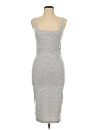Pre-owned Trafaluc By Zara Casual Dress In Gray
